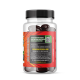 Bottle of 40mg Kratom Extract Softgels with 30 capsules for potent, fast-acting natural relief