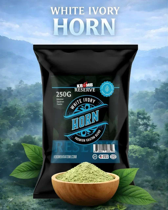 Three-pack bundle of Kratom Powder Reserve blends including Silky Red Sumatra, Velvet Red Thai, and White Ivory Horn
