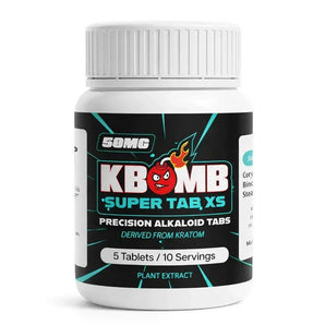 Super Tab XS 50mg tablet packaging and pills for wellness support