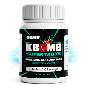 Super Tab XS 50mg tablet packaging and pills for wellness support