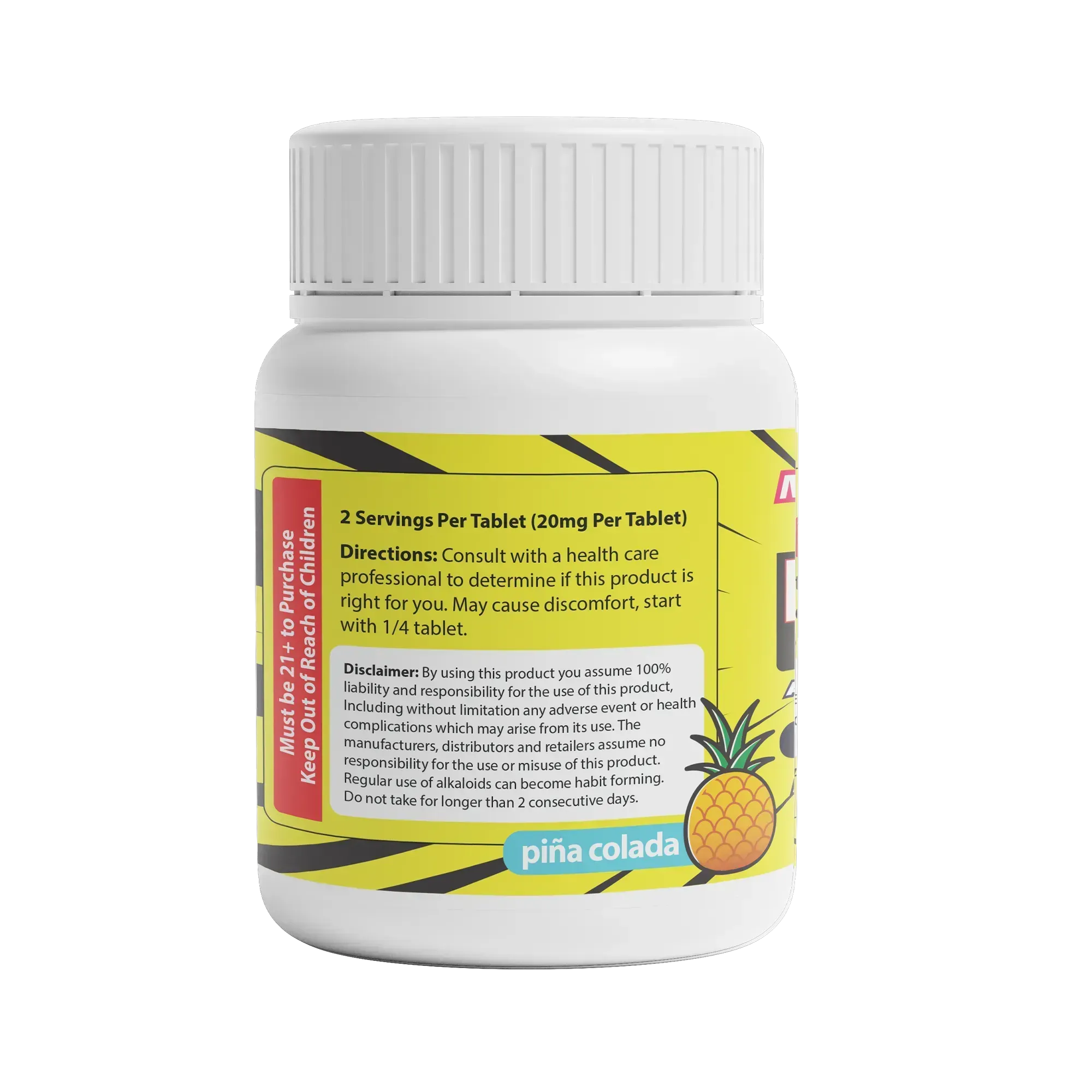 7-OH Kratom Tablets (20mg) - KBomb Kratom