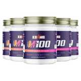 Magic 100 Tabs mitragynine alkaloid tablets in a bottle for potent MIT delivery