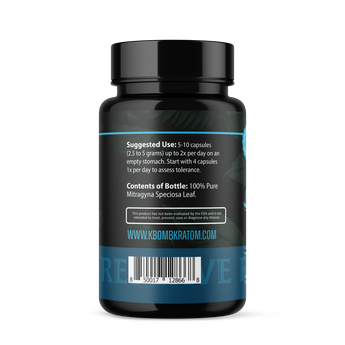 Island White Bali Kratom Capsules blend promoting smooth energy and mental clarity with White Ivory Horn strain