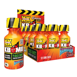 Kratom Shot – 12 Pack - KBomb Kratom