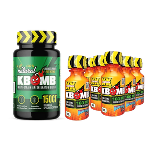 Morning Max Pack kratom capsules and extract shots for energizing morning routine
