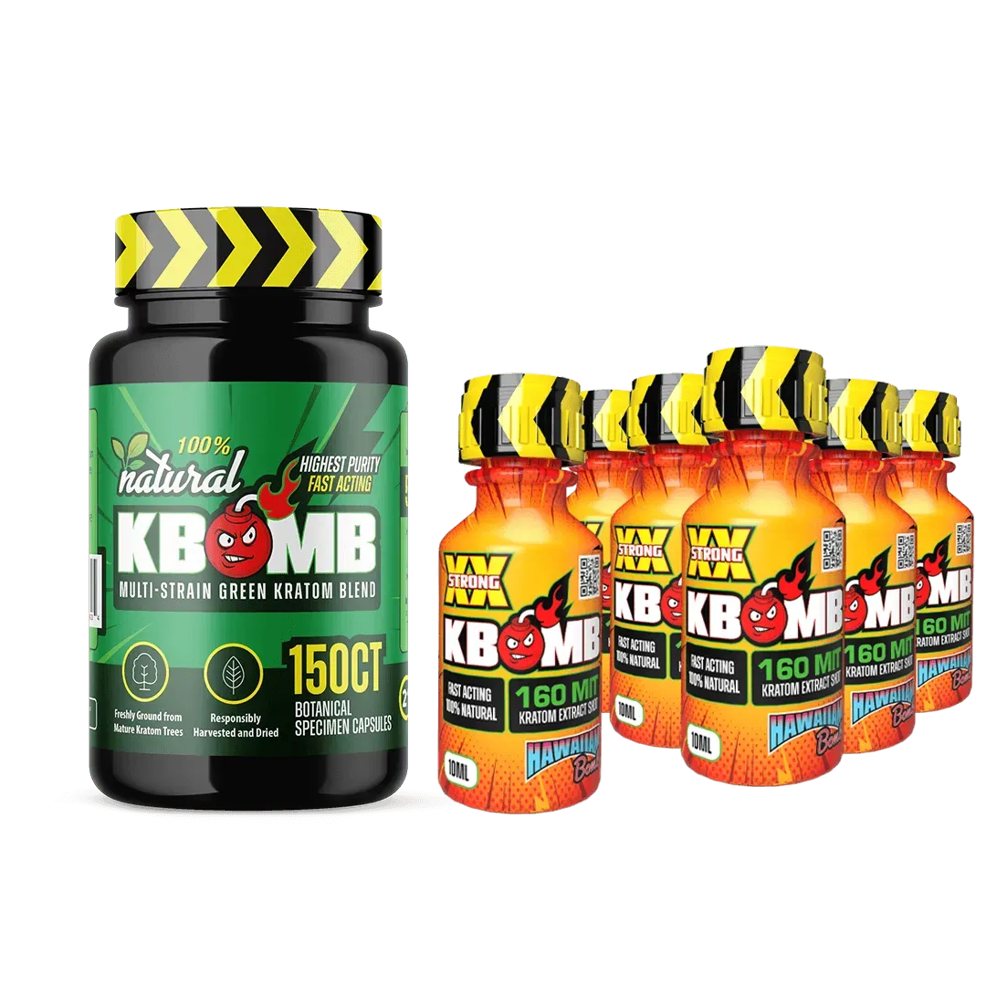 Morning Max Pack - KBomb Kratom
