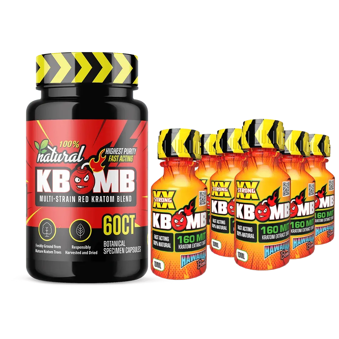 Morning Max Pack - KBomb Kratom