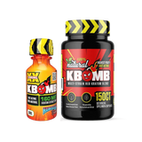 Soothing Night Cap Kratom Bundle with red capsules and extract shot for relaxation and stress relief at night