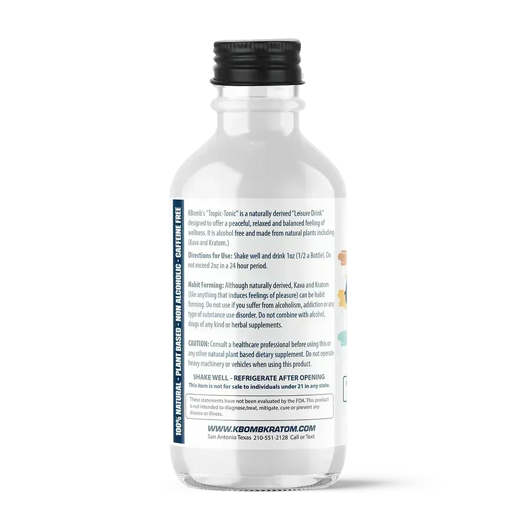 tropic-tonic-kava-kratom-drink-kbomb-kratom-3 - KBomb Kratom
