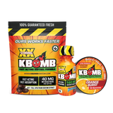 Warm & Happy Kratom Bundle by KBomb featuring extracts, gummies, and softgels for mood enhancement and relief