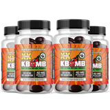 Bottle of 40mg Kratom Extract Softgels with 30-count capsules and natural ingredients