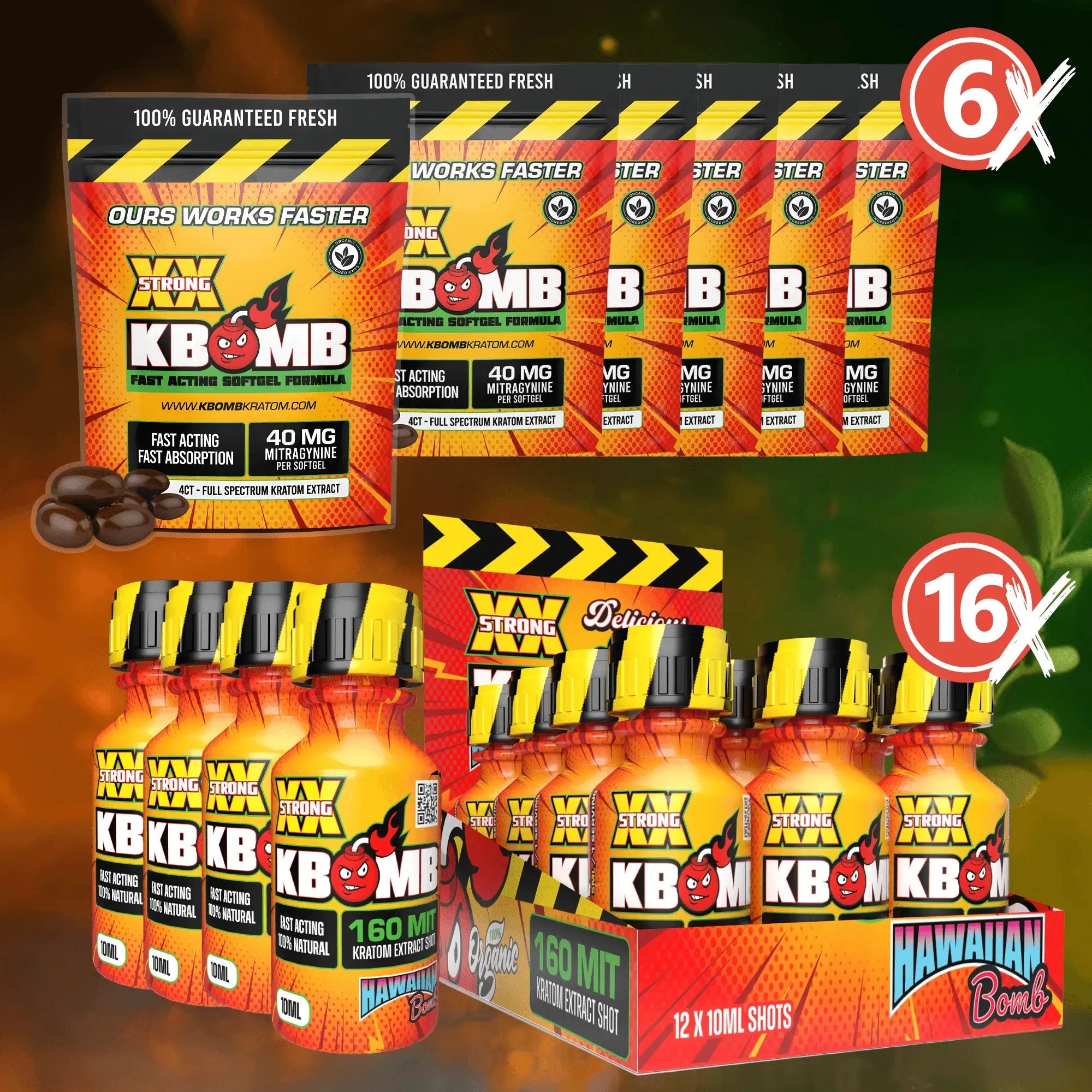 KBomb Kratom Shot | The Original Kratom Shot