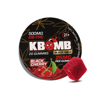 Delta 8 THC Gummies - Black Gold - KBomb Kratom