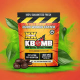 KBomb 40mg Mitragynine Kratom Liquid Capsules - KBomb Kratom