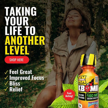 Kratom Liquid Shot - 3 Pack - KBomb Kratom