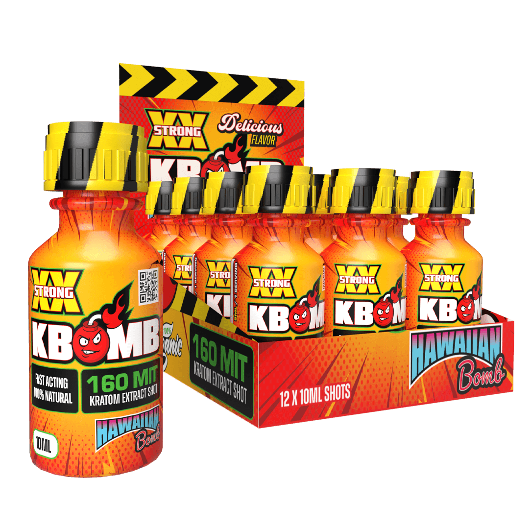 Kratom Shot – 12 Pack - KBomb Kratom