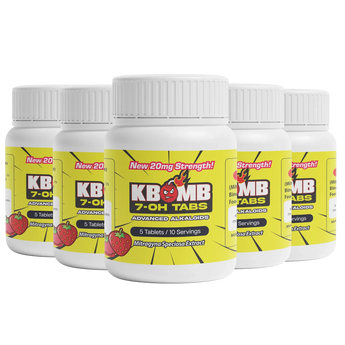 7-OH Kratom Tablets (20mg) - KBomb Kratom