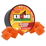 Orange Burst Kratom Gummies - KBomb Kratom