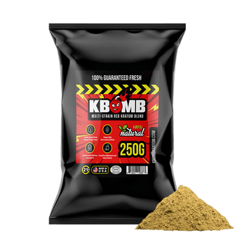 Red Multi-Strain Kratom Powder Blend - KBomb Kratom
