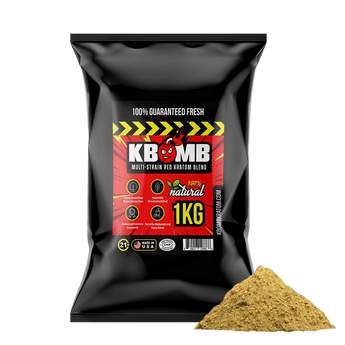 Red Multi-Strain Kratom Powder Blend - KBomb Kratom