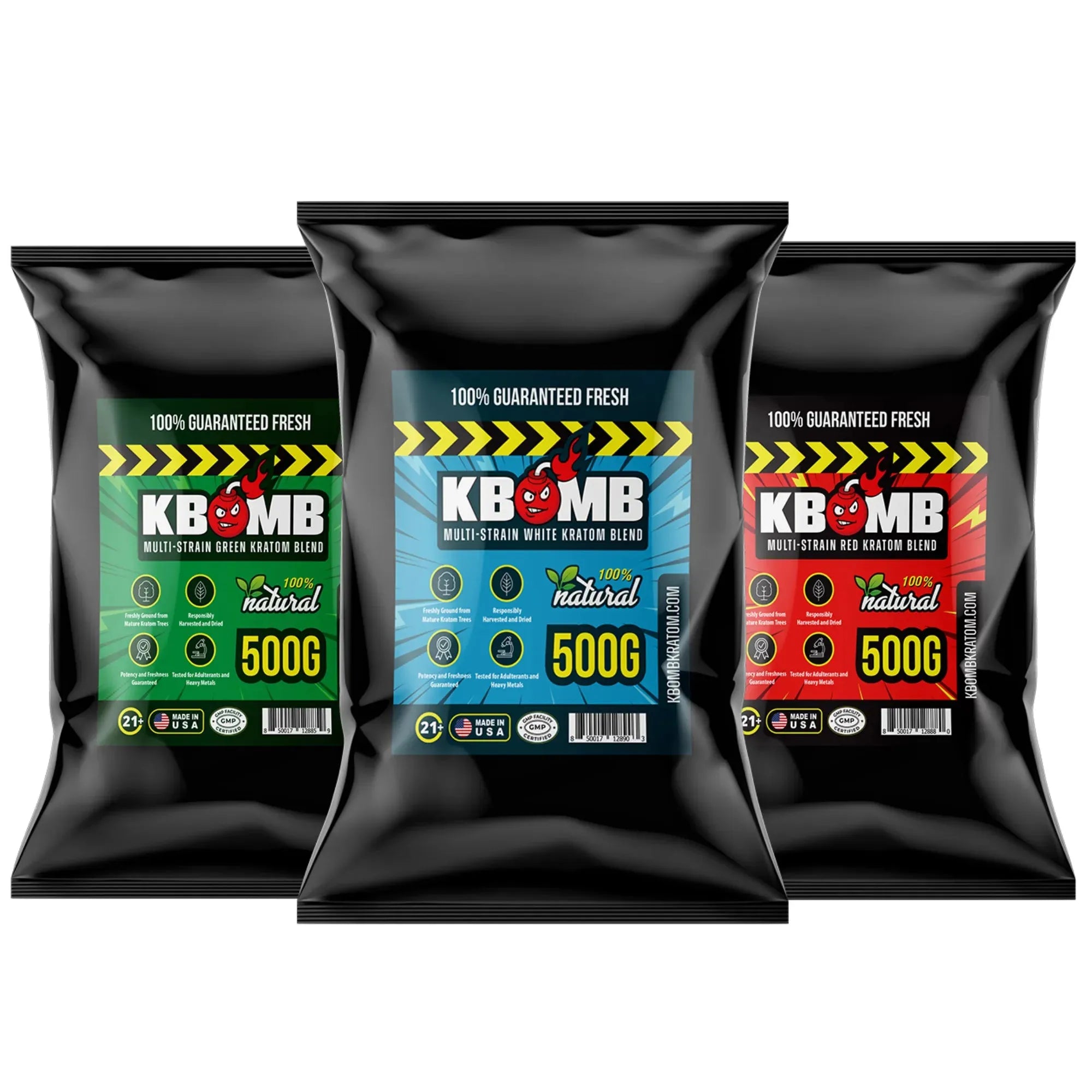 The KBomb Experience Pack (Powders) - KBomb Kratom