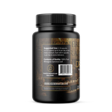 Trainwreck Dragon Fire kratom capsules blend of red green and white strains for energy focus and wellness