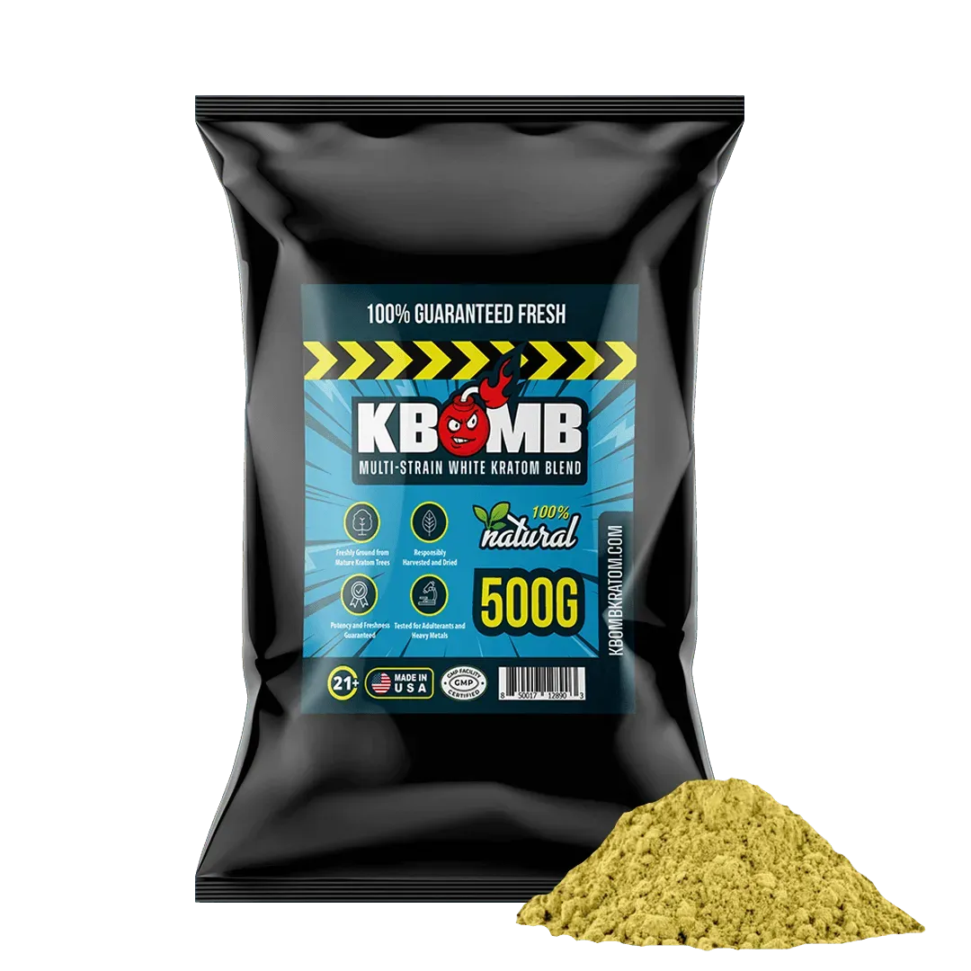 white-multi-strain-kratom-powder-blend-kbomb-kratom-2 - KBomb Kratom